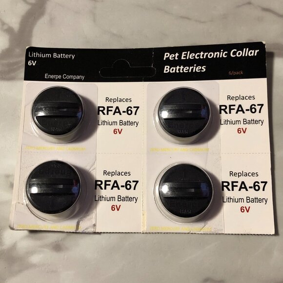 PetSafe RFA-67 electric collar replacement battery - Picture 1 of 5